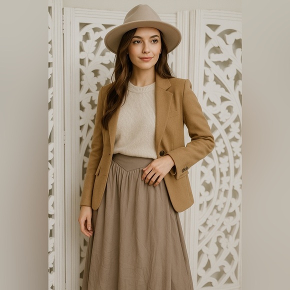 Wilfred Dresses & Skirts - Aritzia Wilfred Taupe Lyocell Maxi Skirt